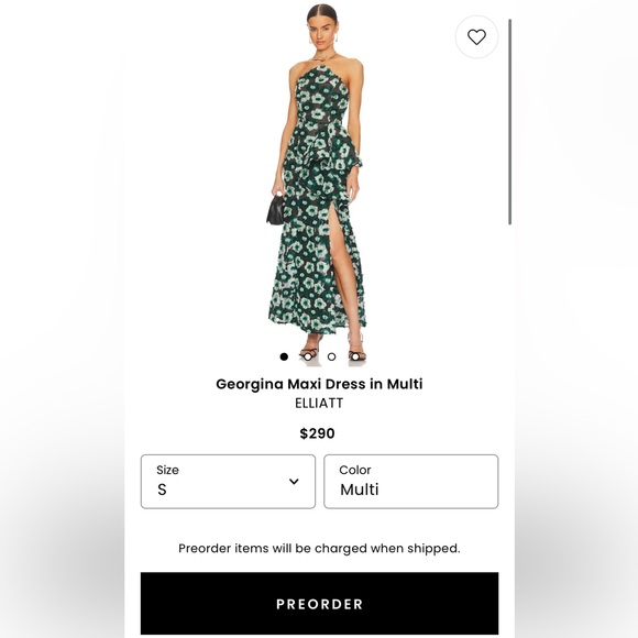 Georgina Maxi Dress in Multi - Picture 5 of 10